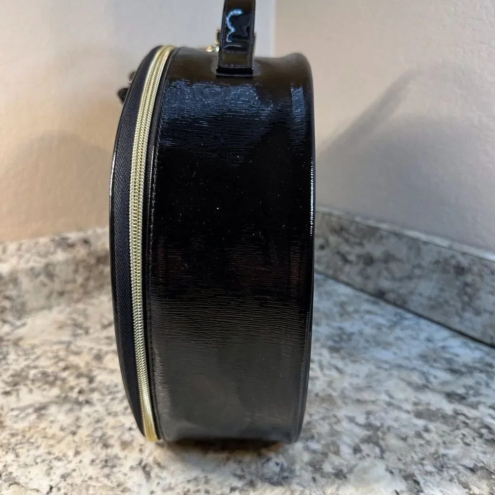 Lancôme Black Train Case Cosmetic Bag